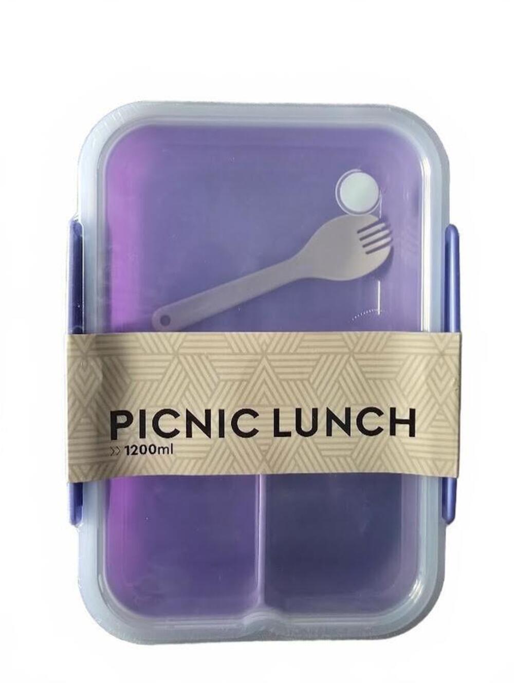 Bento Lunch Box with Silicon Sealed Lid